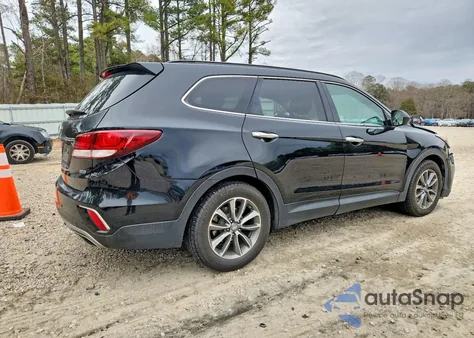2017 Hyundai Santa Fe Se from USA, damaged, VIN KM8SMDHF6HU178962